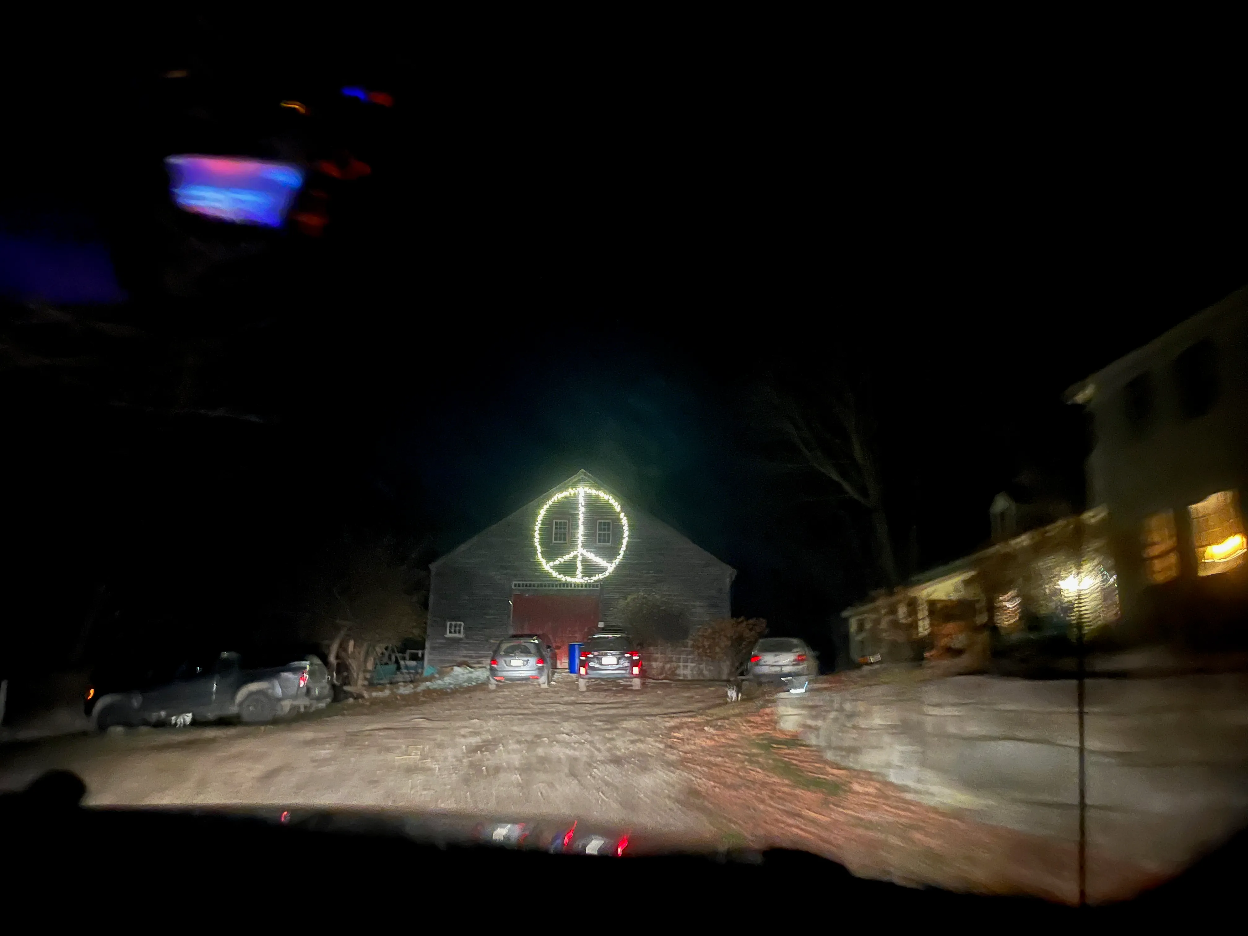 You know you are pulling up to a house of Sanders supporters when you see a sign like this in rural N.H. or Vermont