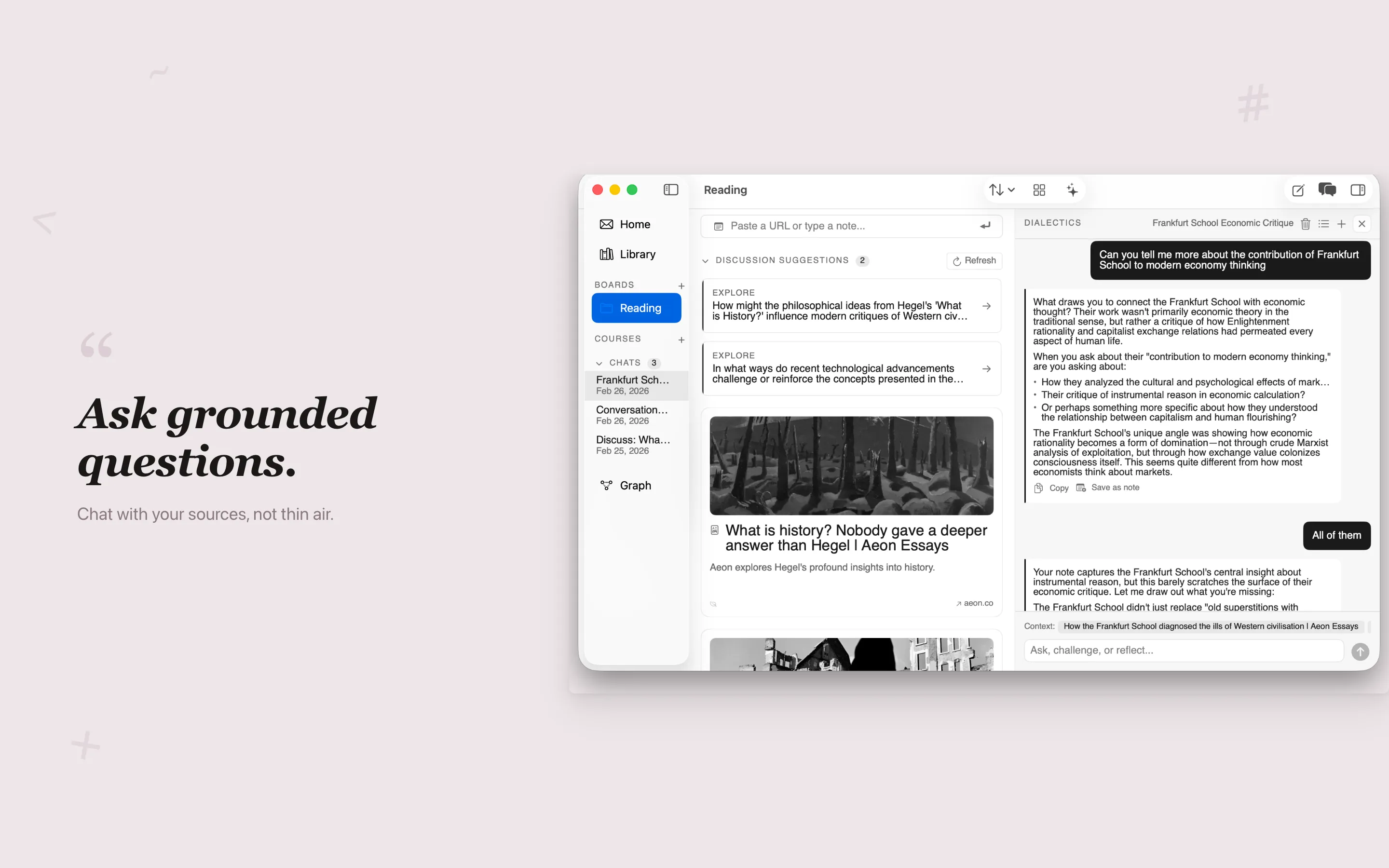 Grove — Ask grounded questions